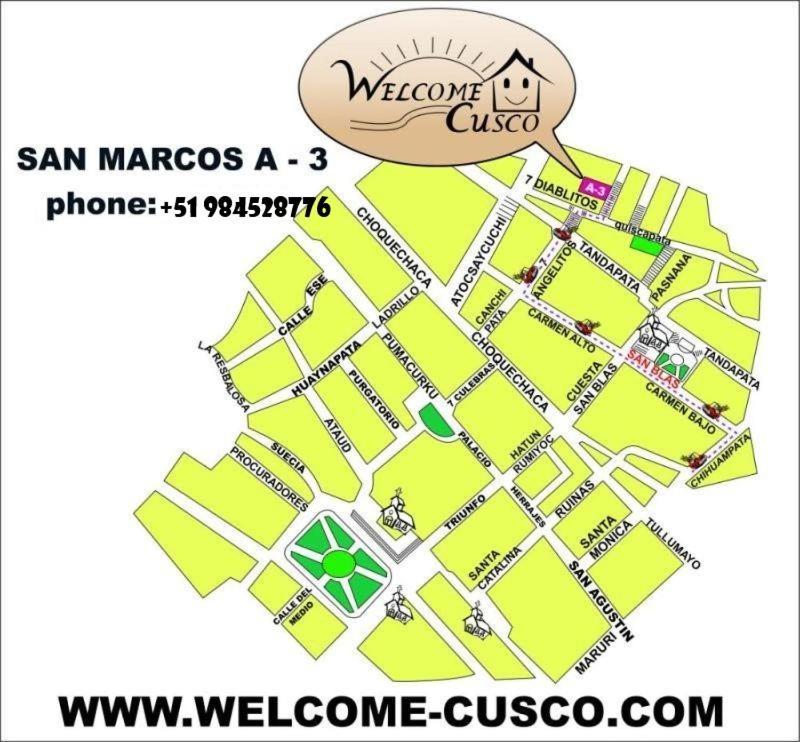 Welcome Cusco Hostel מראה חיצוני תמונה